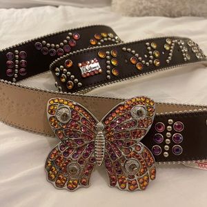 BB Simon Butterfly Bling Belt 🦋